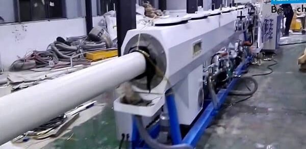 PVC pipe production