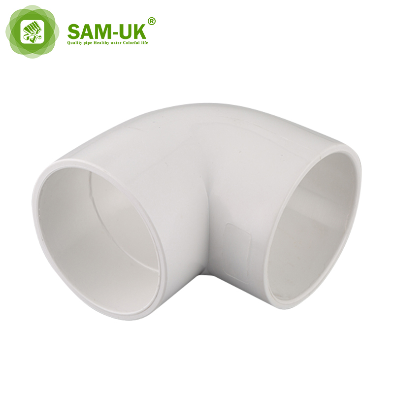 Колено ПВХ с раструбом
