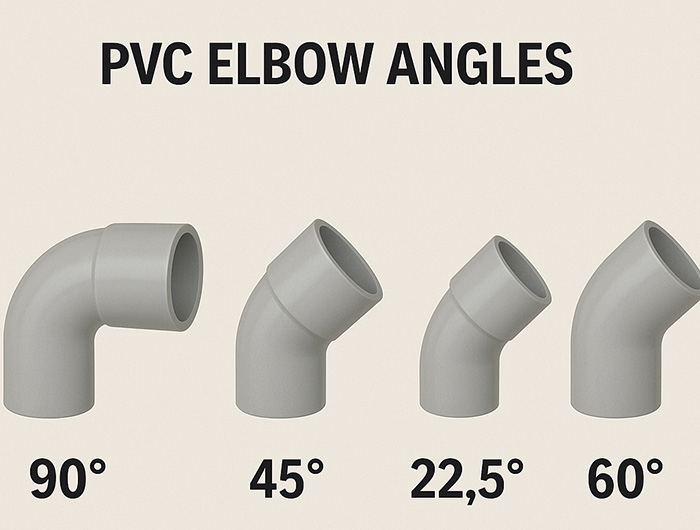 ÂNGULOS DE COTOVELO EM PVC