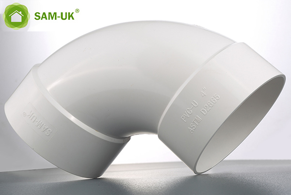 Уличное колено из ПВХ