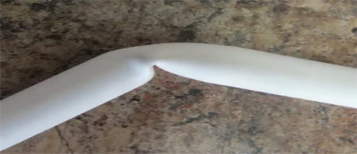 Desventajas de curvar tubos de PVC