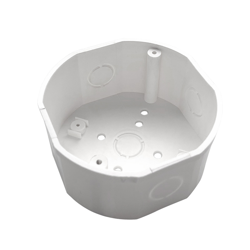 Caja de cableado octogonal de PVC