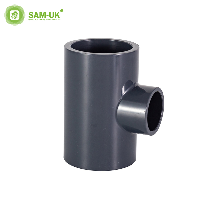 T reductora de PVC SCH80