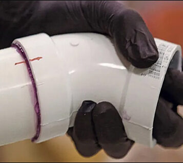 Подключение труб ПВХ