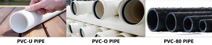 Types of PVC Pressure Pipes