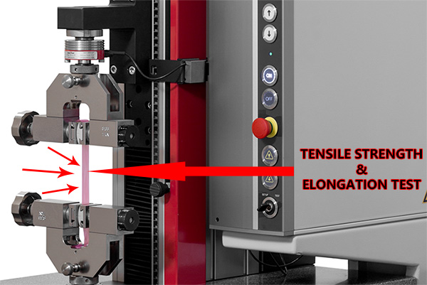 plastic pipe Tensile Strength & Elongation Test