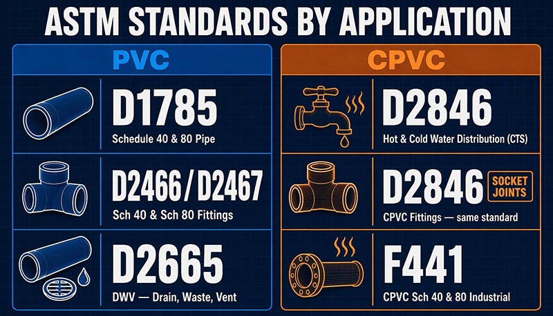 Different Application Areas of ASTM Standards