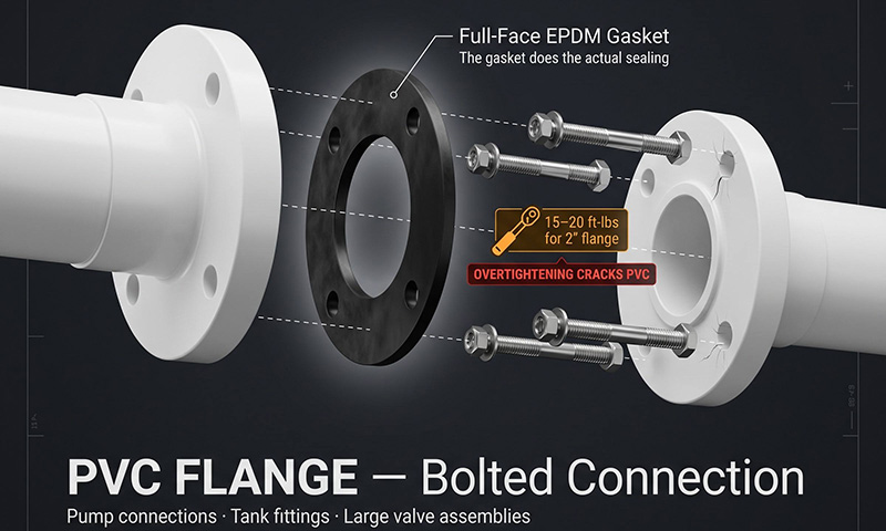 Introduction to PVC Flange Installation and Use