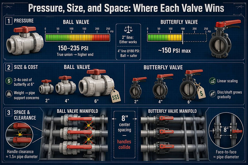 Where Each Valve Wins