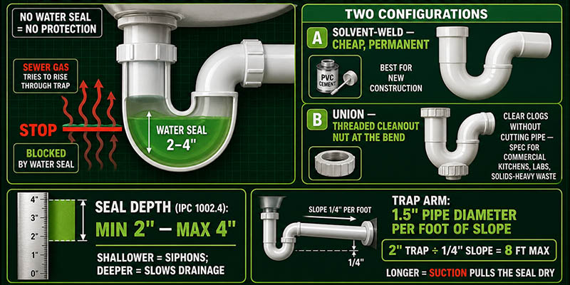 Detailed Explanation of PVC P-TRAPS