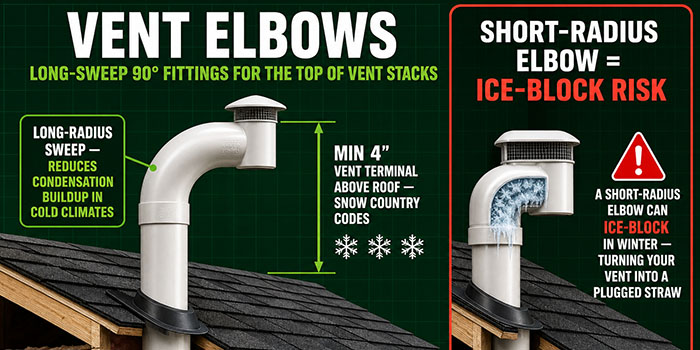 Detailed Explanation of PVC Vent Elbows