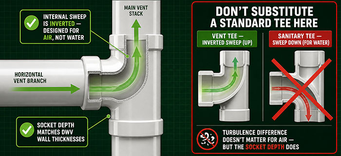PVC Vent Tees Explained