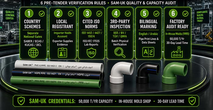 PLASTIC PIPE THE EXPORTER GULF COMPLIANCE CHECKLIST