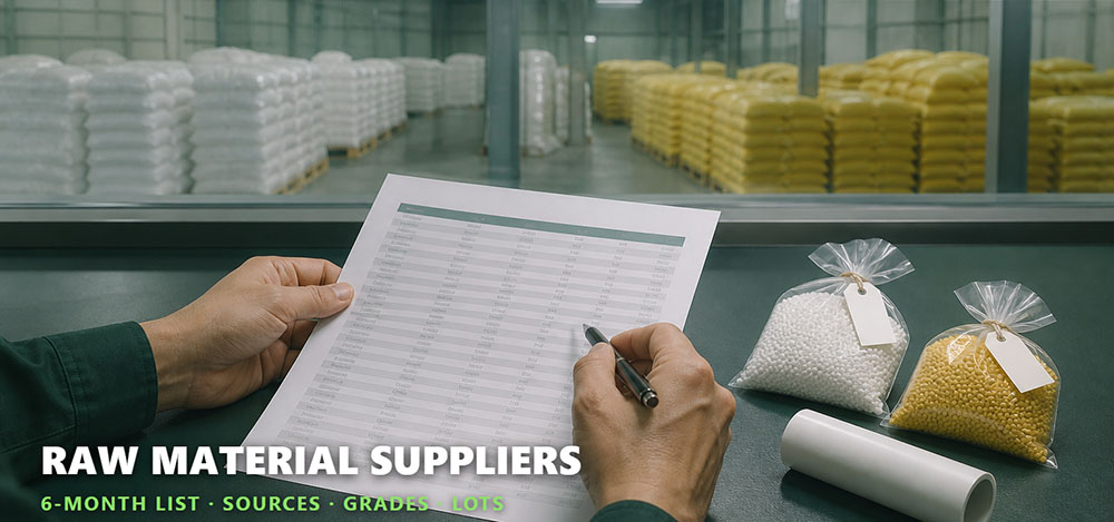 Plastic pipe raw material suppliers