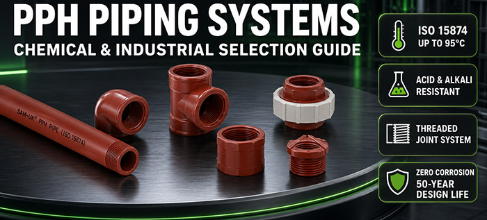 PPH PIPING SYSTEMS CHEMICAL & INDUSTRIAL SELECTION GUIDE