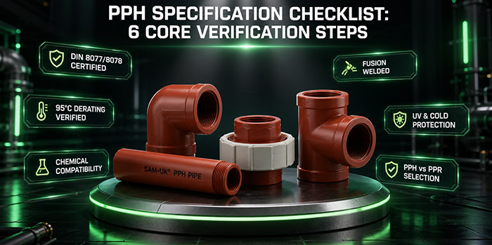 Six Recommendations Before Purchasing PPH Pipe Fittings